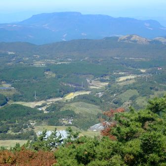下泉水山/山頂から万年山