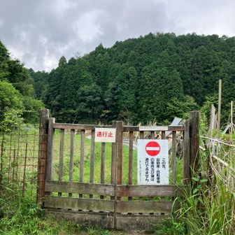 このルートも通行止⁉️😳
とりあえず入ってみた。