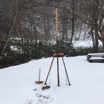 ここにも積雪計測しているんですね
