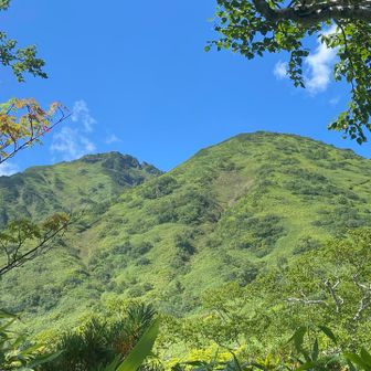 芦別岳と雲峰山