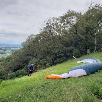 テイクオフに向けて準備中