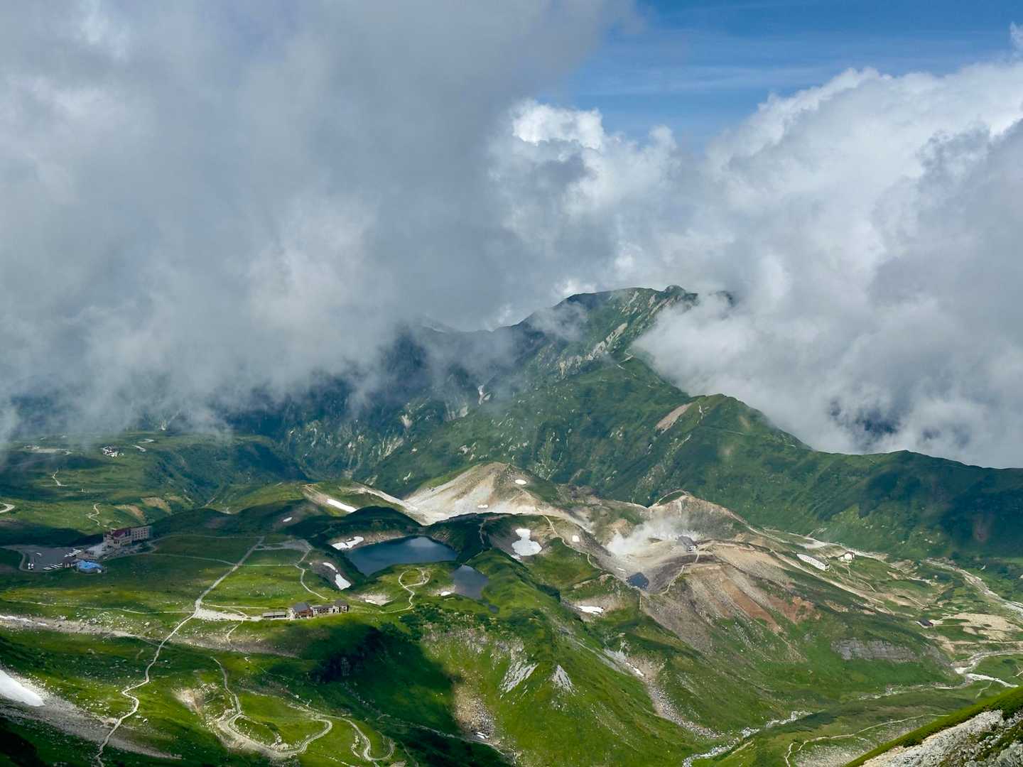 一ノ越-立山 往復コースの写真