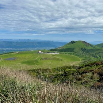 車🚗を停めてる駐車場から朝イチ登った杵島岳