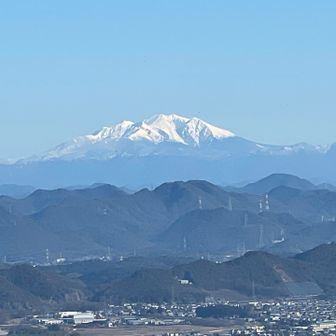 御嶽山が綺麗だね👍冬の朝はこれがあるから最高😃