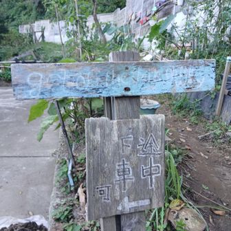 降りてきたところ
人通り少なく足元悪いコースでした
