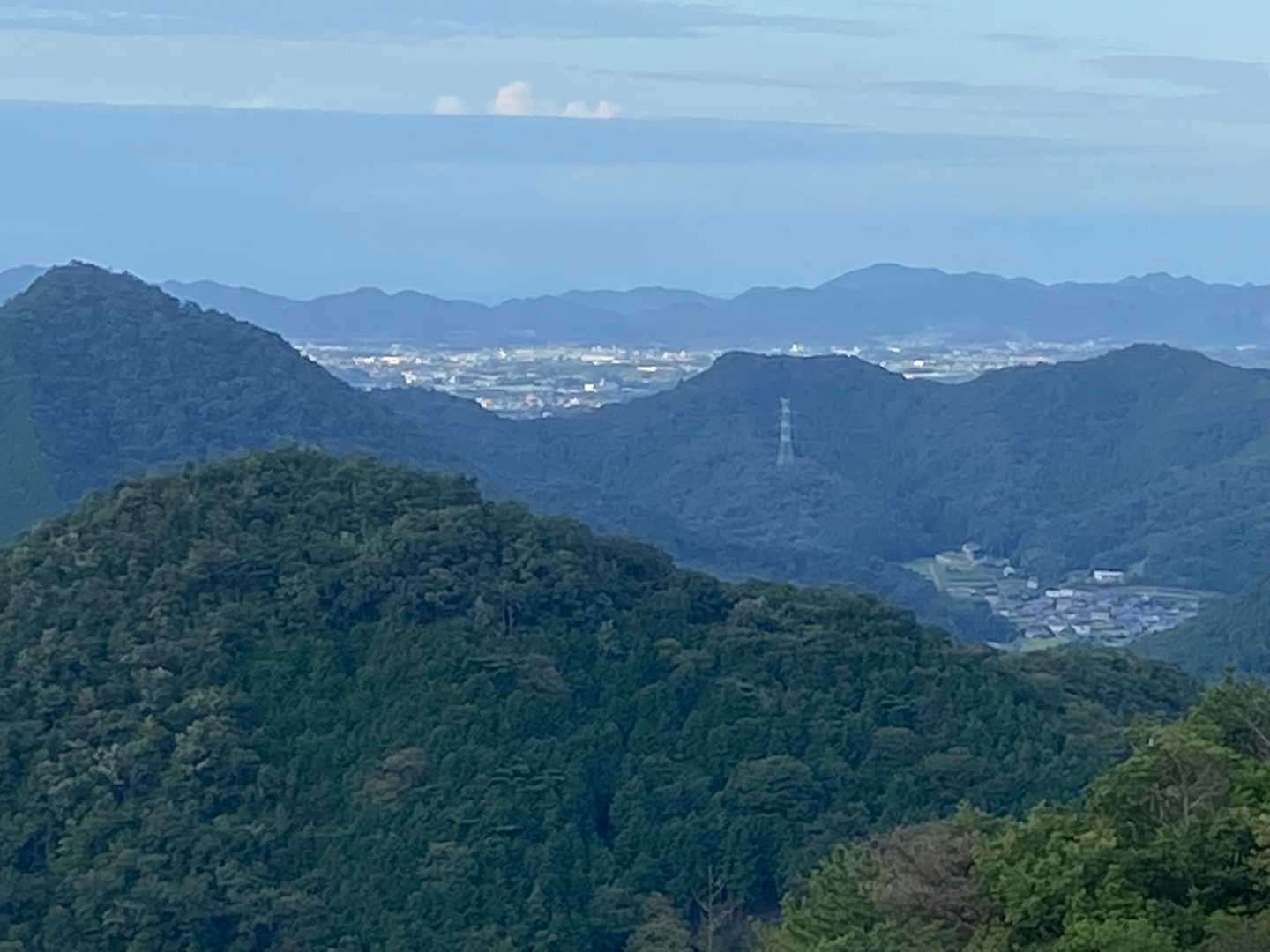 山頂から加西市方面