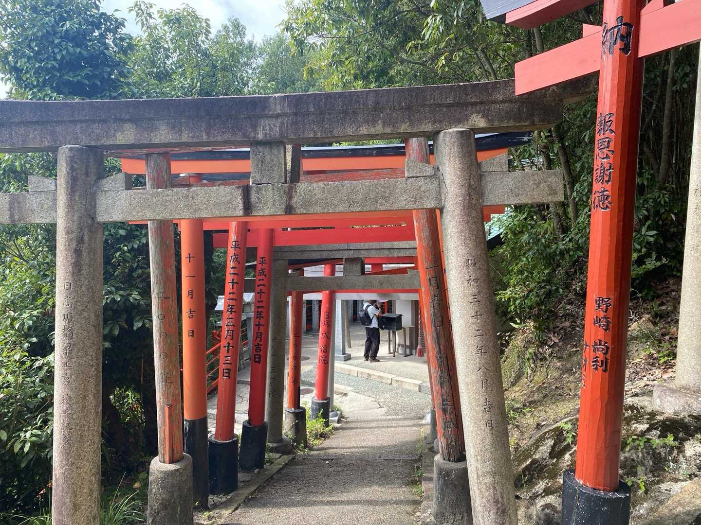 登っていく人は少なめかな