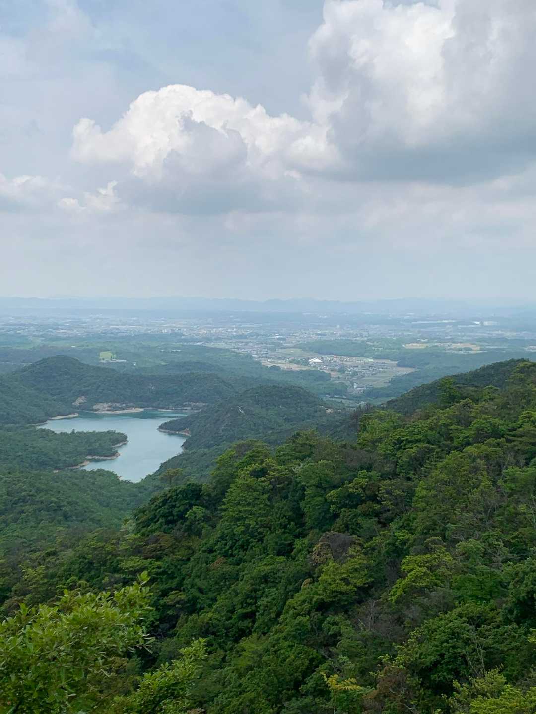 下山中に見えた景色最高でした