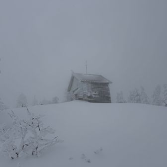 視界悪いので、