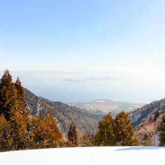 北比良峠到着
良い景色