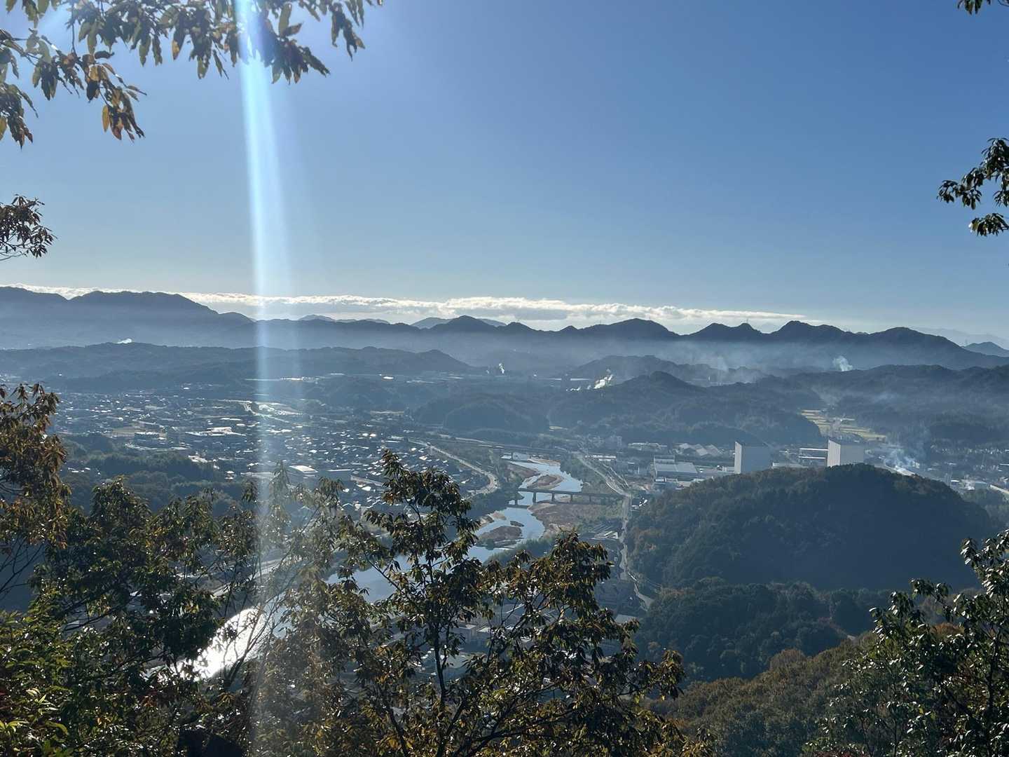 三原市内が見えてます
