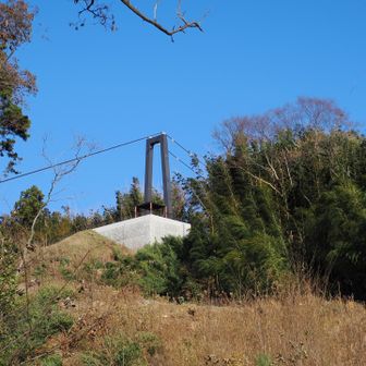 あれがフットパス、通らずに残念😑