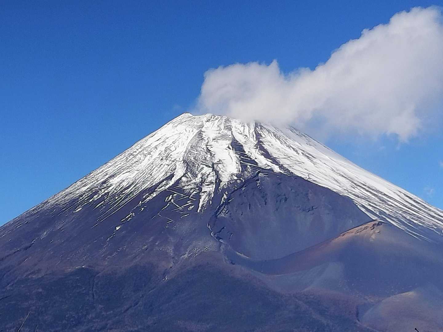 ズーム👀
美しい富士山🗻見て大満足😍😍