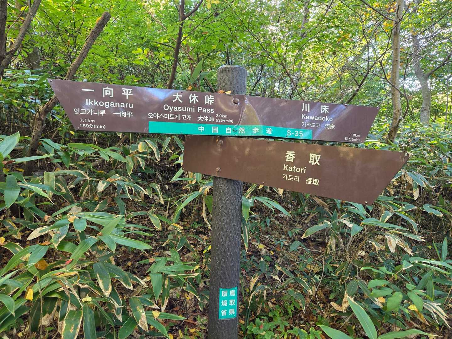 地味に長い石畳道は疲れるけど
この案内でもうすぐと頑張れる