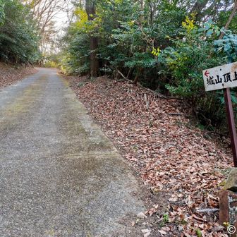 At this point there was some asphalt road instead of a trail.