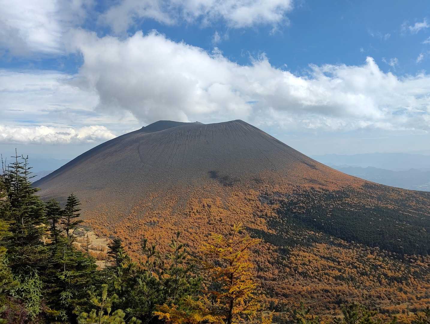 表コース-トーミの頭-黒斑山-蛇骨岳-中コースの写真