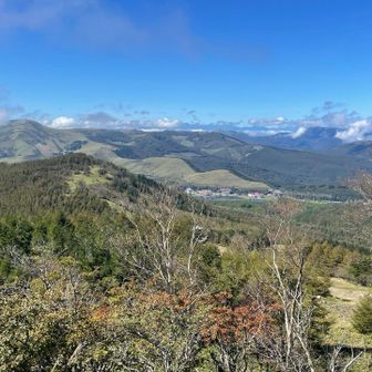 そして、左の車山、右の美ケ原高原
その間に北アルプスがどんどんクリアになってくる！