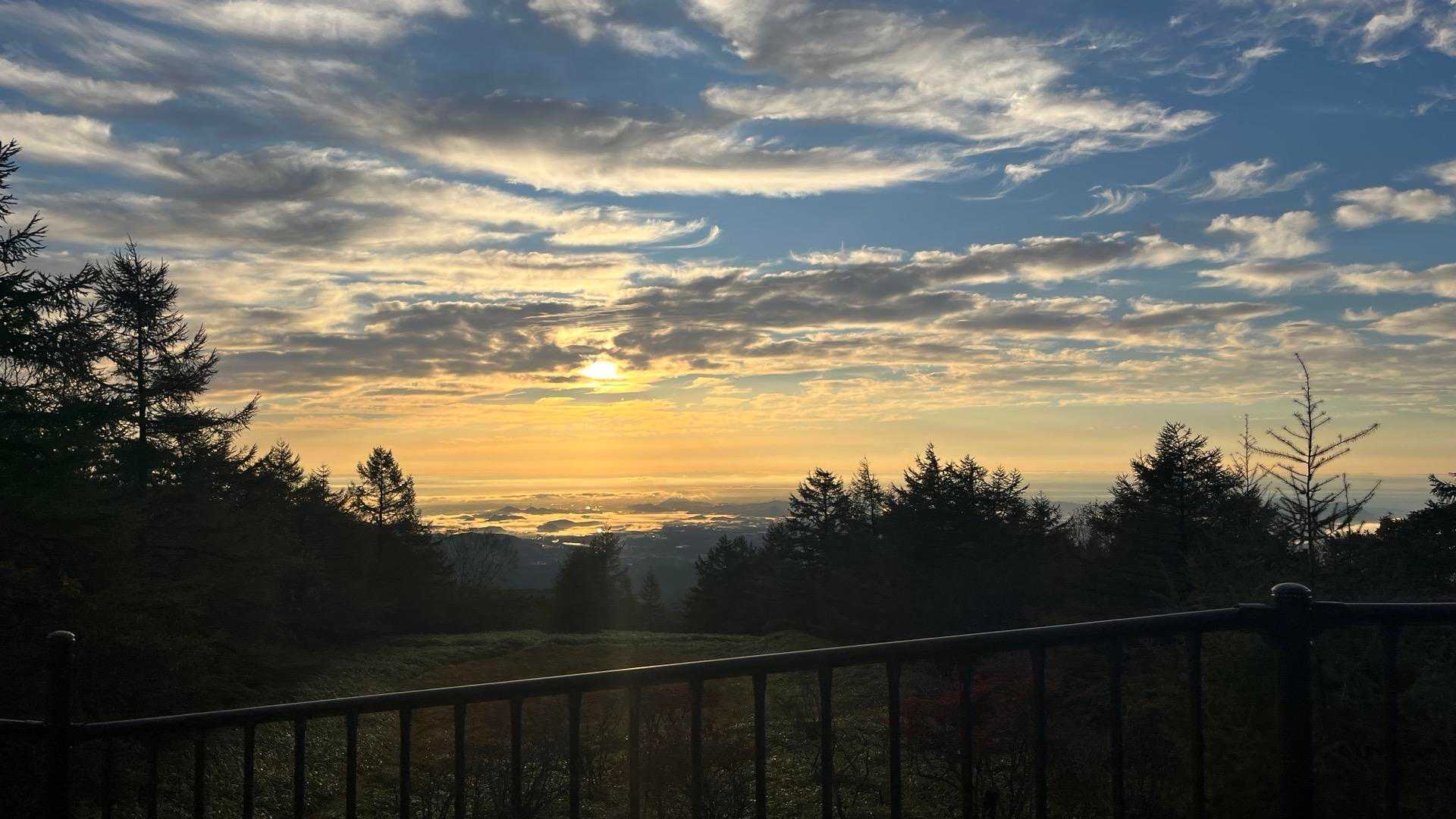 いいお天気☀️