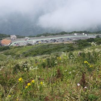 山頂から駐車場