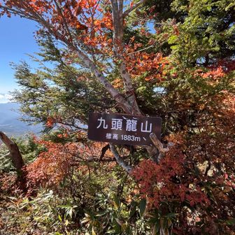九頭龍山 山頂