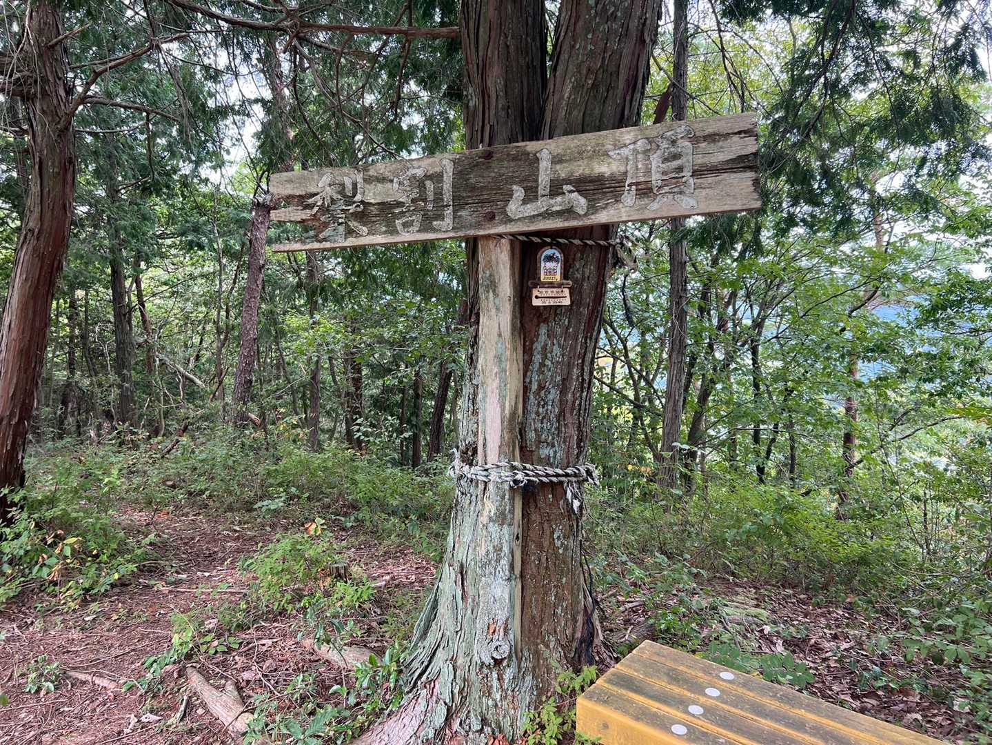 山頂きた😀