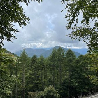 こっちは少し見えました⛰️