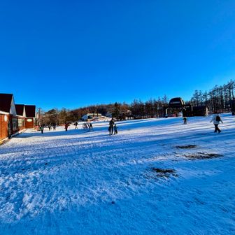 ようやくゲレンデに到着〜❗️ヽ(；▽；)ノ

いやぁ〜辛かった〜‼️ でも楽しかった〜♪