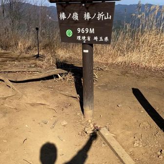 脚上げ尾根道🦵ご褒美ロードを挟み2段⁈を上がる⤴️と山頂に到着⛰️本日は影で📷
看板が綺麗になってる👀
