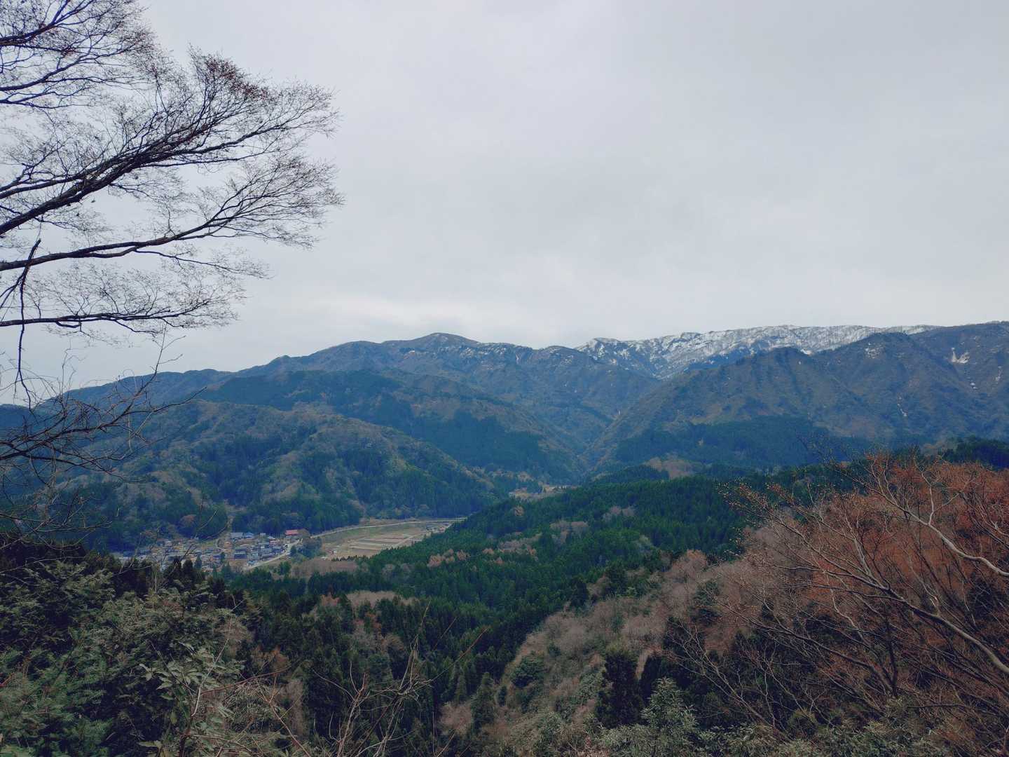 奥馬鬣からの大鷲山