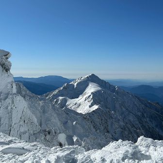 夏に登った三ノ沢岳