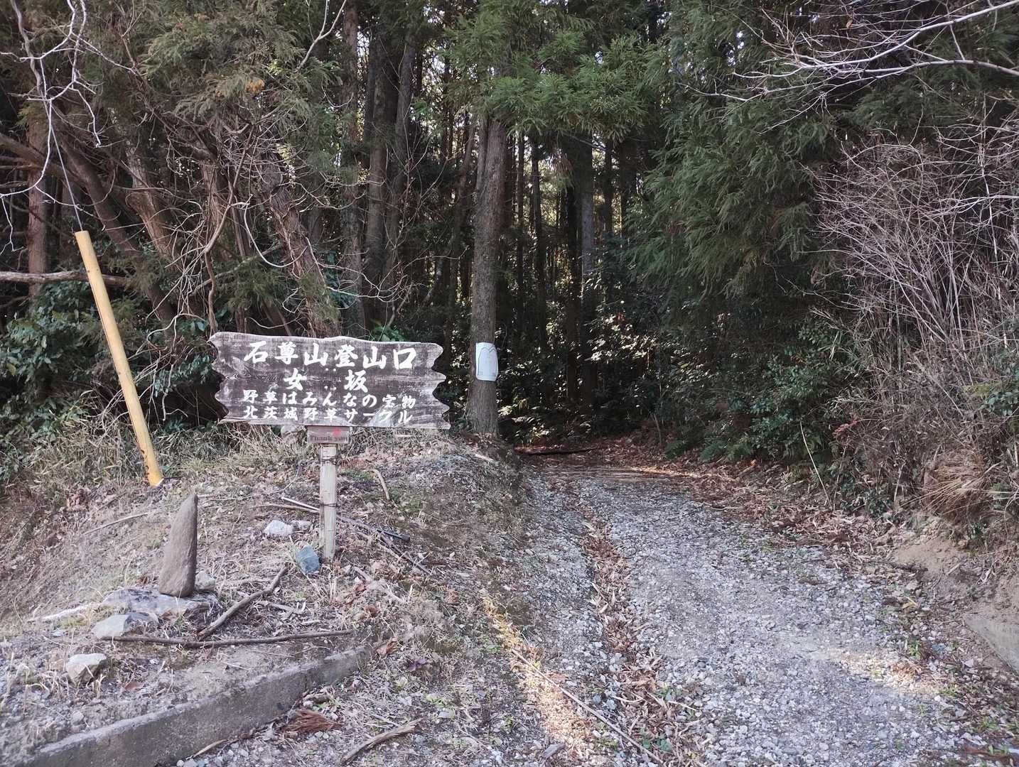 登山口まで降りて来ました🚶