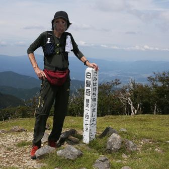 下山前の記念写真