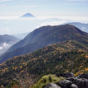 砂払岳から