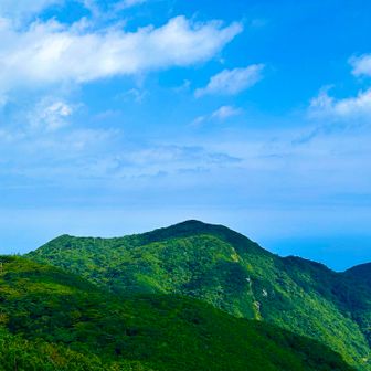 さっき行った稲尾岳