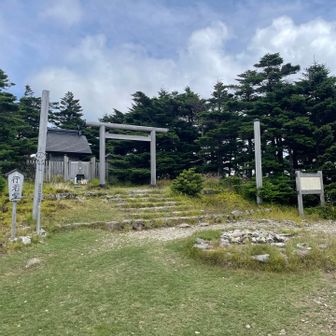 弥山頂上
