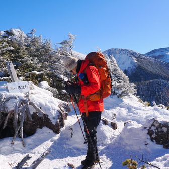 第一展望台で小休憩