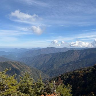 大山。本日最後の山。景色が素晴らしい