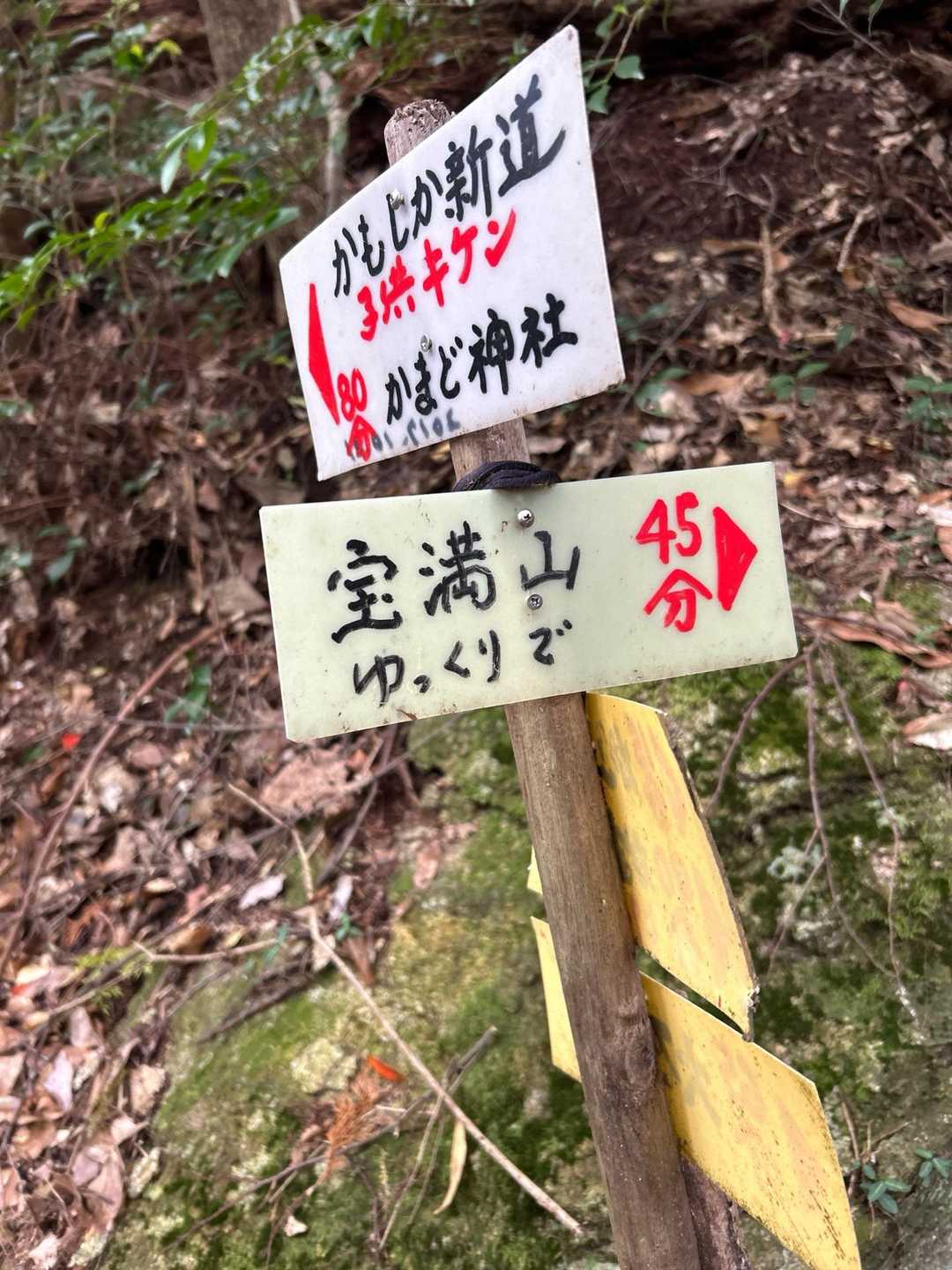子どもは危険のかもしか新道。身長150センチ位だと、注意されそう😂。あ、鳥越峠からの入り口だと立ち入り禁止です！大人もダメよ〜。