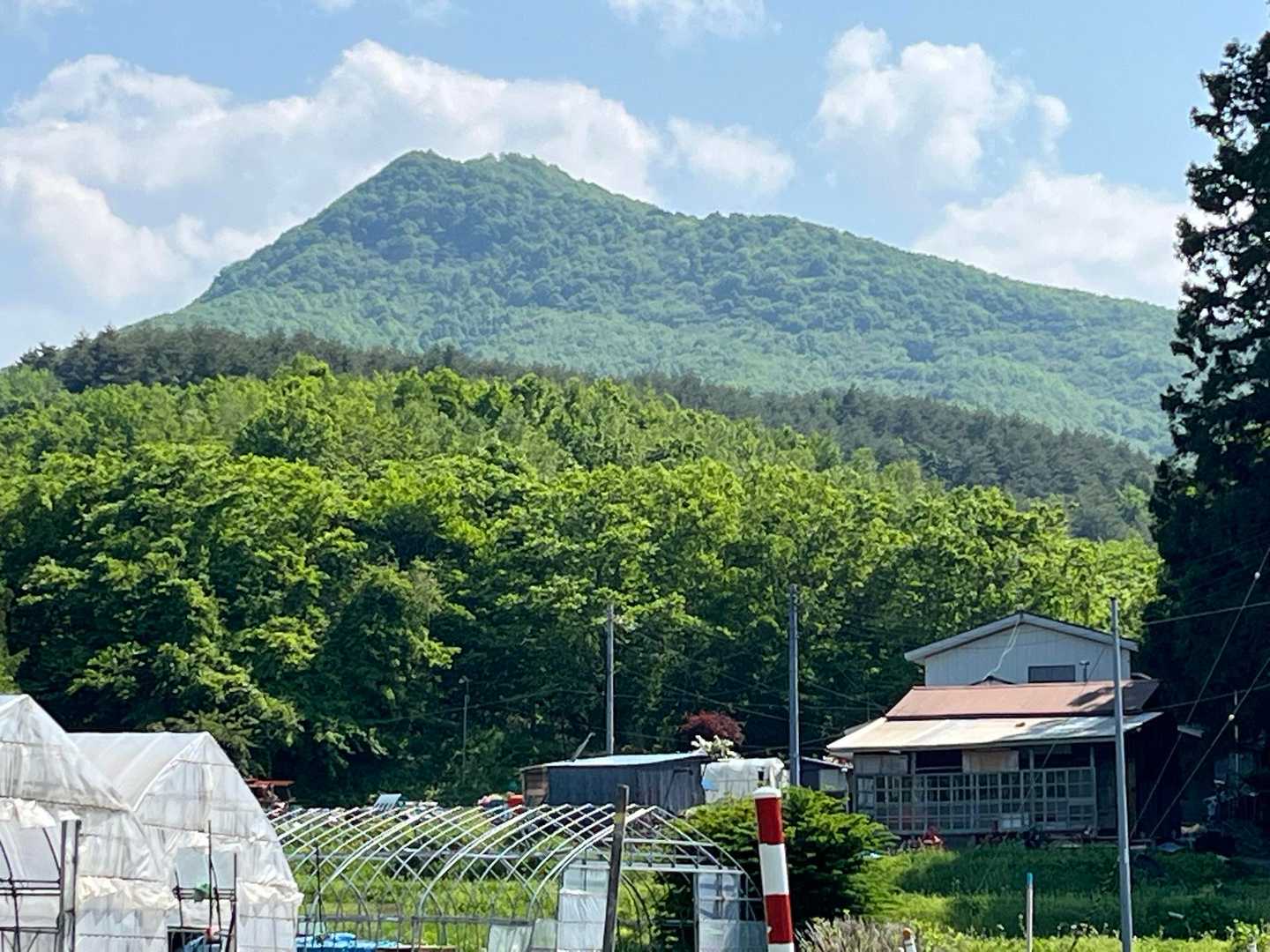 久慈平岳⛰️マッテロヨ❗️
ターゲットが見えると頑張ろう！って気になるよね♫
かかっても１時間半くらいかなぁ…🤔