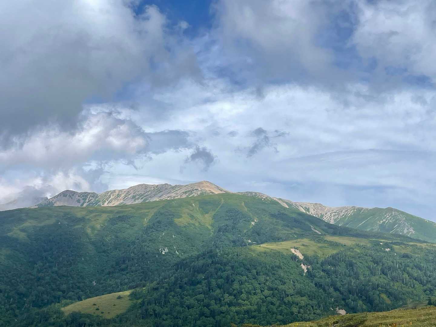 薬師岳を堪能できるよ。