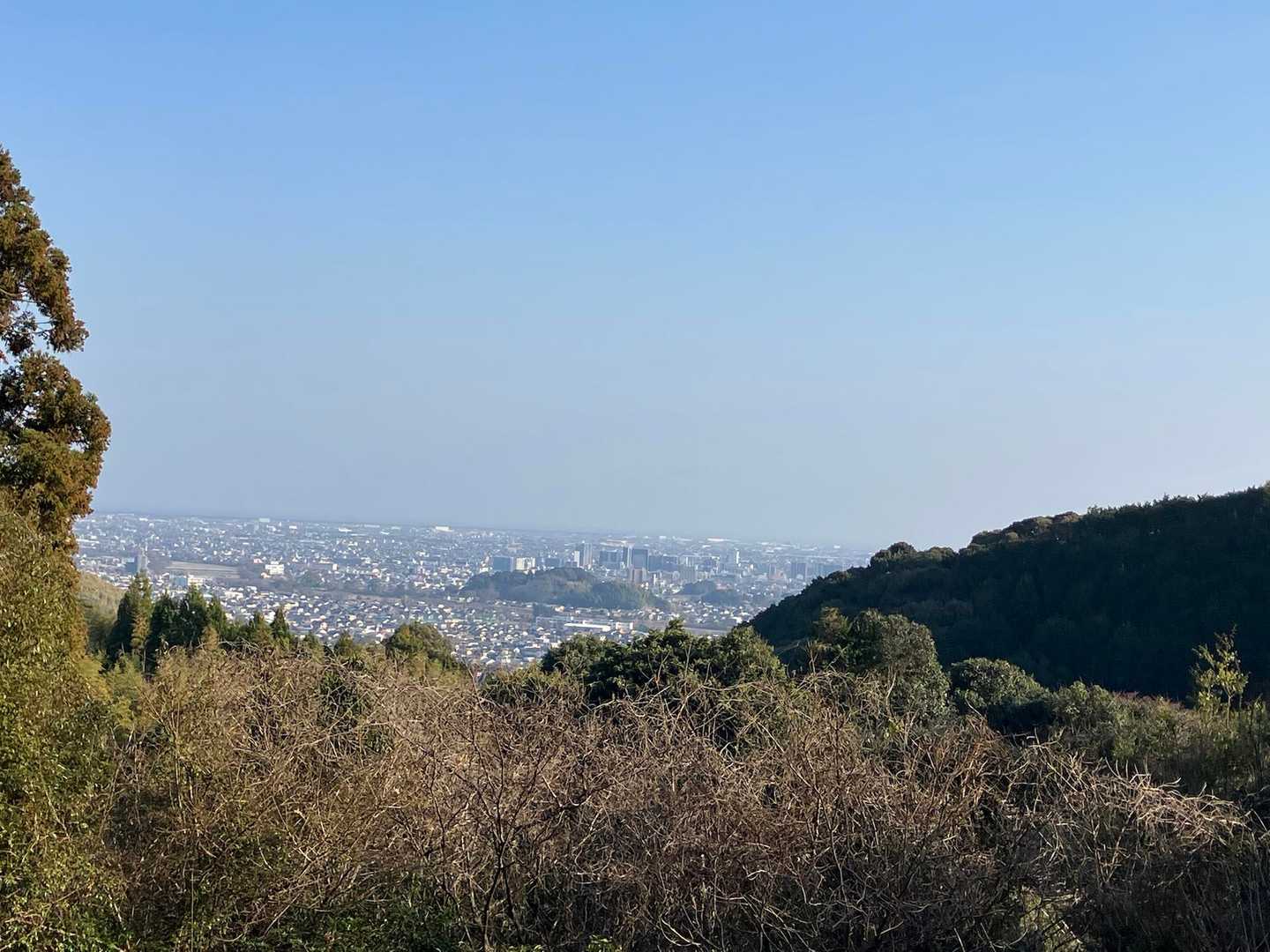 京塚山 往復コースの写真