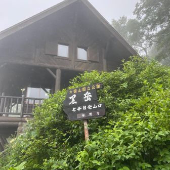 到着。珍しくお風呂に寄った黒岳の湯の巻。びっちゎびちゃ。