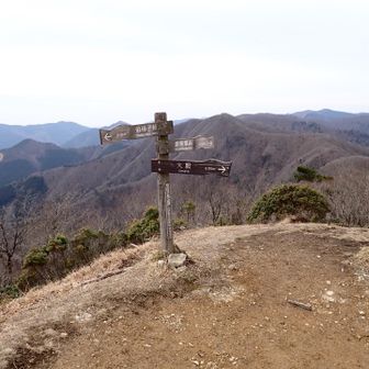 伯母子岳（おばこだけ）頂上
３６０度見渡せる