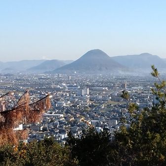 讃岐富士（飯野山）が見える(⁠ ⁠◜⁠‿⁠◝⁠ ⁠)⁠♡