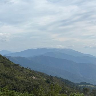 ずっと頭が☁️で隠れていた会津駒ヶ岳⛰️
縦走したかったな😢 またいつかチャレンジします💪 

燧小屋に宿泊していた福島県観光協会の男性に、会津駒ヶ岳をオススメいただきました‼️

因みに観光協会の方が登山道の倒木伐採🪵🪚に来ていました。お仕事の幅かなり広いですし、やはり山は沢山の方々の管理で成り立っていることを改めて知り、感謝をお伝えしました。
