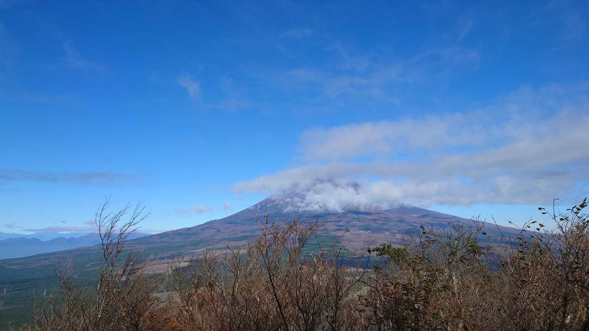 十里木高原バス停-越前岳-呼子岳 往復コースの写真