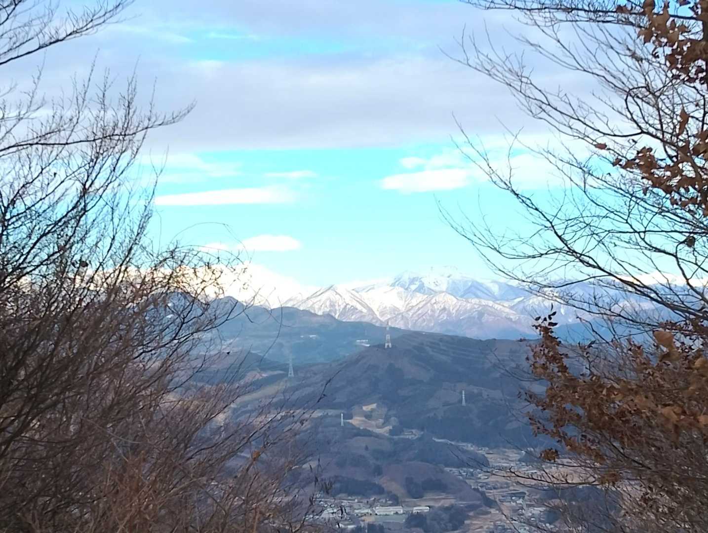 小野子山 往復コースの写真