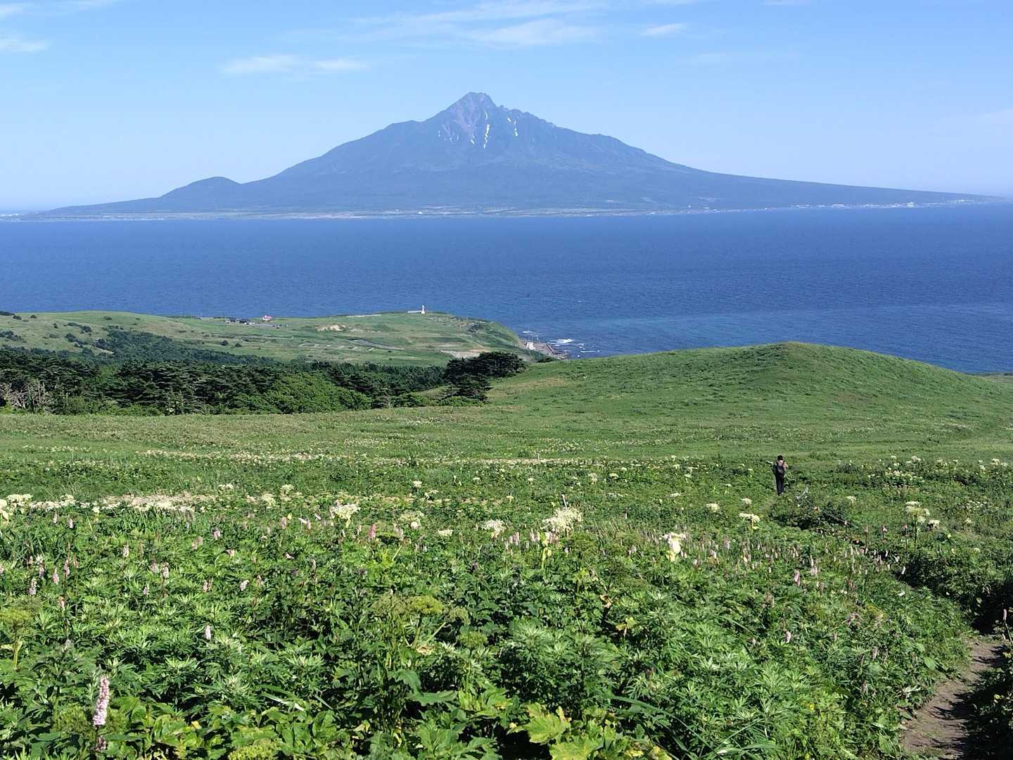 礼香寺-キンバイの谷-つばめ山-元地灯台-北のカナリアパー 周回コースの写真
