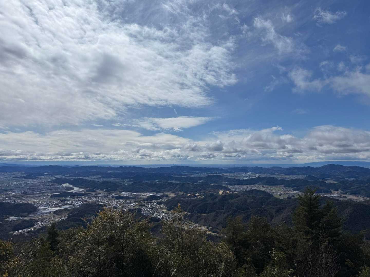 晴れてきて眺めいい🤩