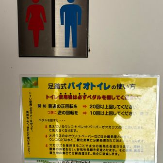 こんな綺麗なトイレもできてます